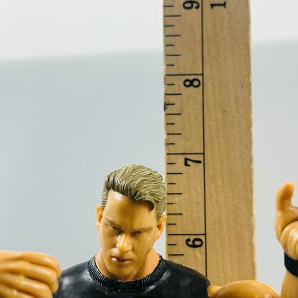 Jakks Pacific WWE WWF Wrestlers set of 2  Bradshaw & Faarooq APA Action Figures - Picture 11 of 11